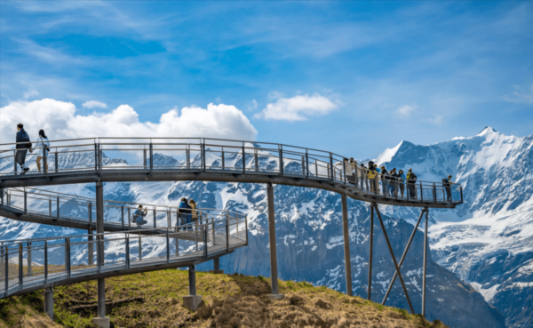 Exploring the Grindelwald First Cliff Walk and Its Thrilling Suspension Bridge